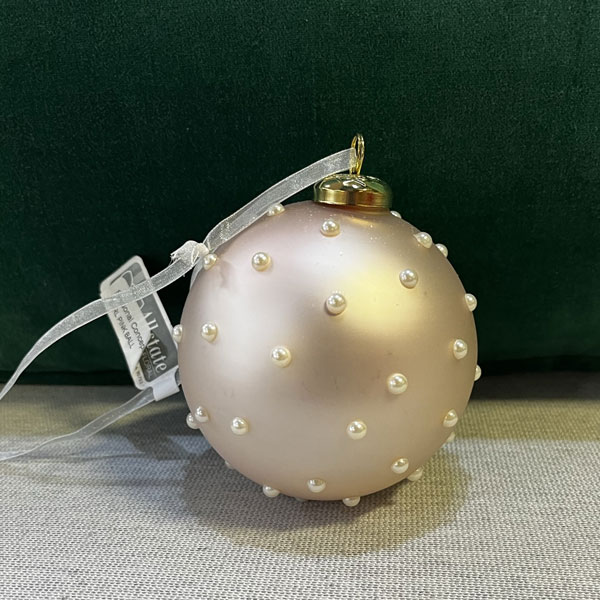 4" Pink Pearl Ball - Image 2